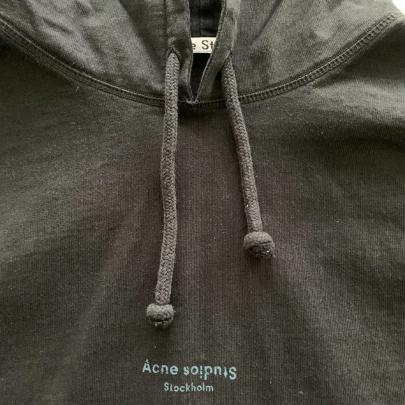 Acne Studios Men's Black Lilly Hoodie XS (Unisex) - Picture 2 of 10